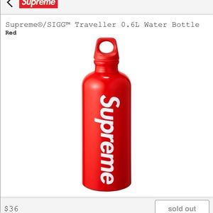 Supreme water bottle